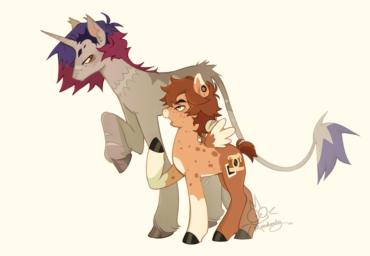 Mickey and Nayoki mlp