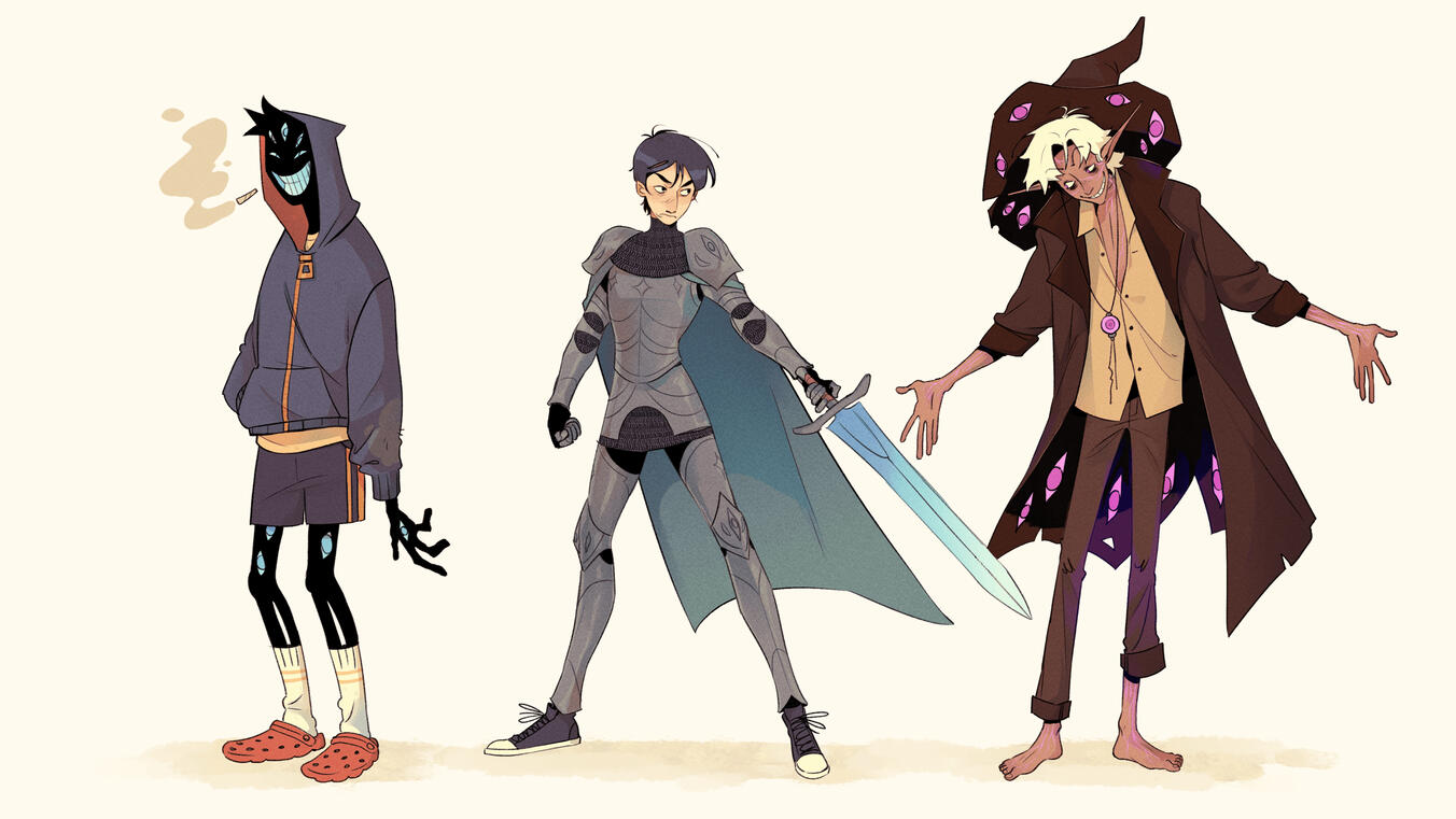 Erwin, Jamie Lewis and Elliot, line-up