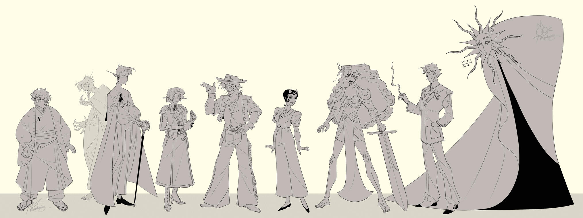Prophecies Beyond us cast